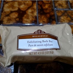 Melaleuca exfoliating bath soap 4.5 oz